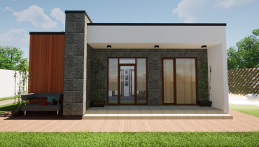 Летняя кухня «Парковая 10» 87 м² из ЛСТК | Строительство с ТЕУС